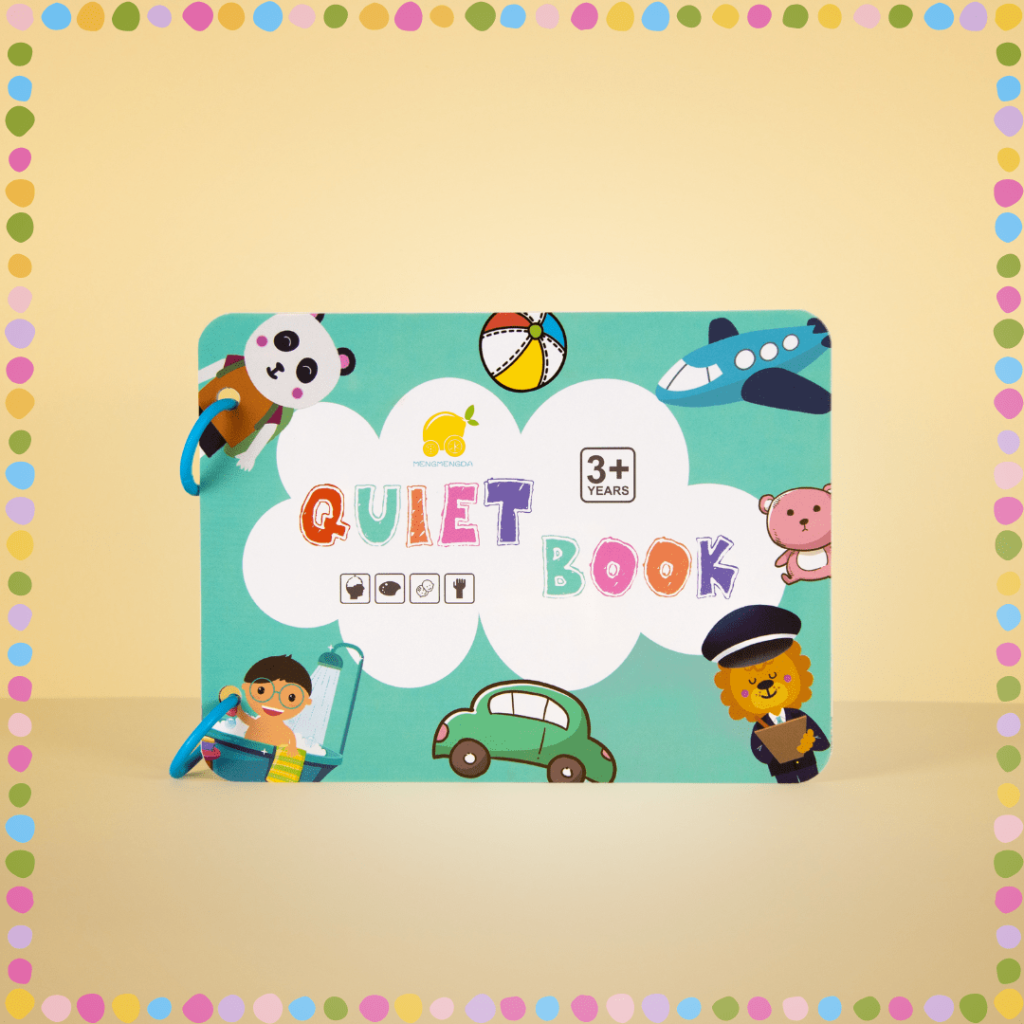 Quiet Book - Libro di apprendimento per bambini