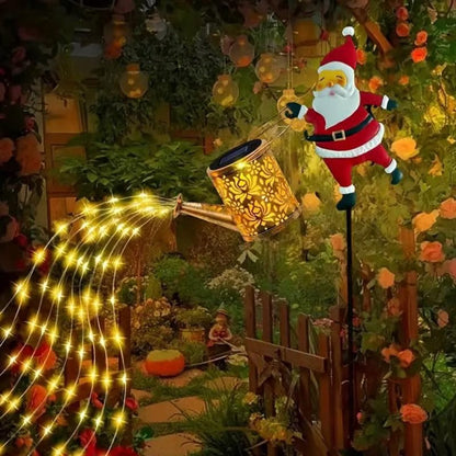 Lunoré® - Lumières de Arrosoir de Père Noël Solaires