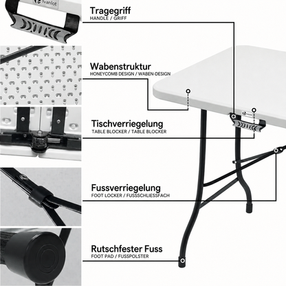 Multifunktionaler Klapptisch
