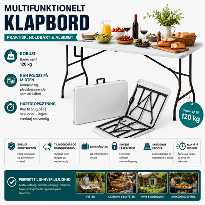 Multifunctionele Opvouwbare Tafel