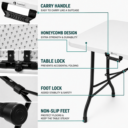 Multi-Purpose Folding Table
