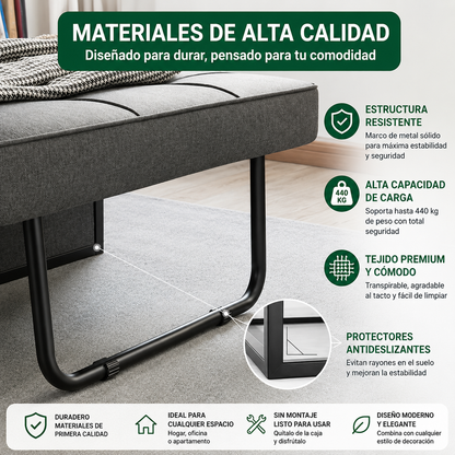 Sofá cama 4 en 1