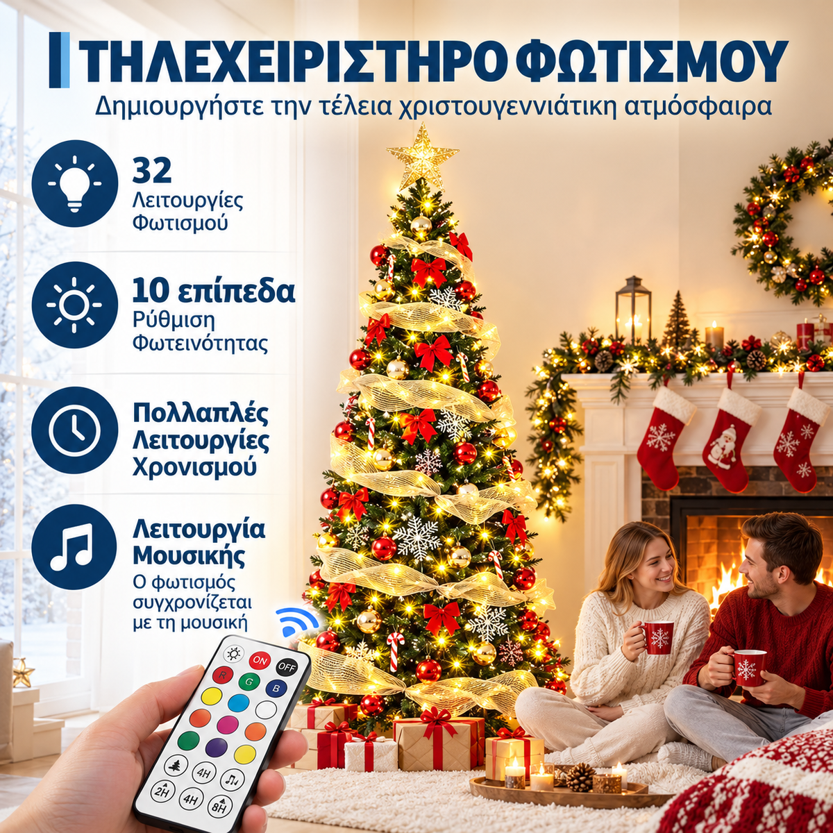 Προστολισμένο Χριστουγεννιάτικο Δέντρο