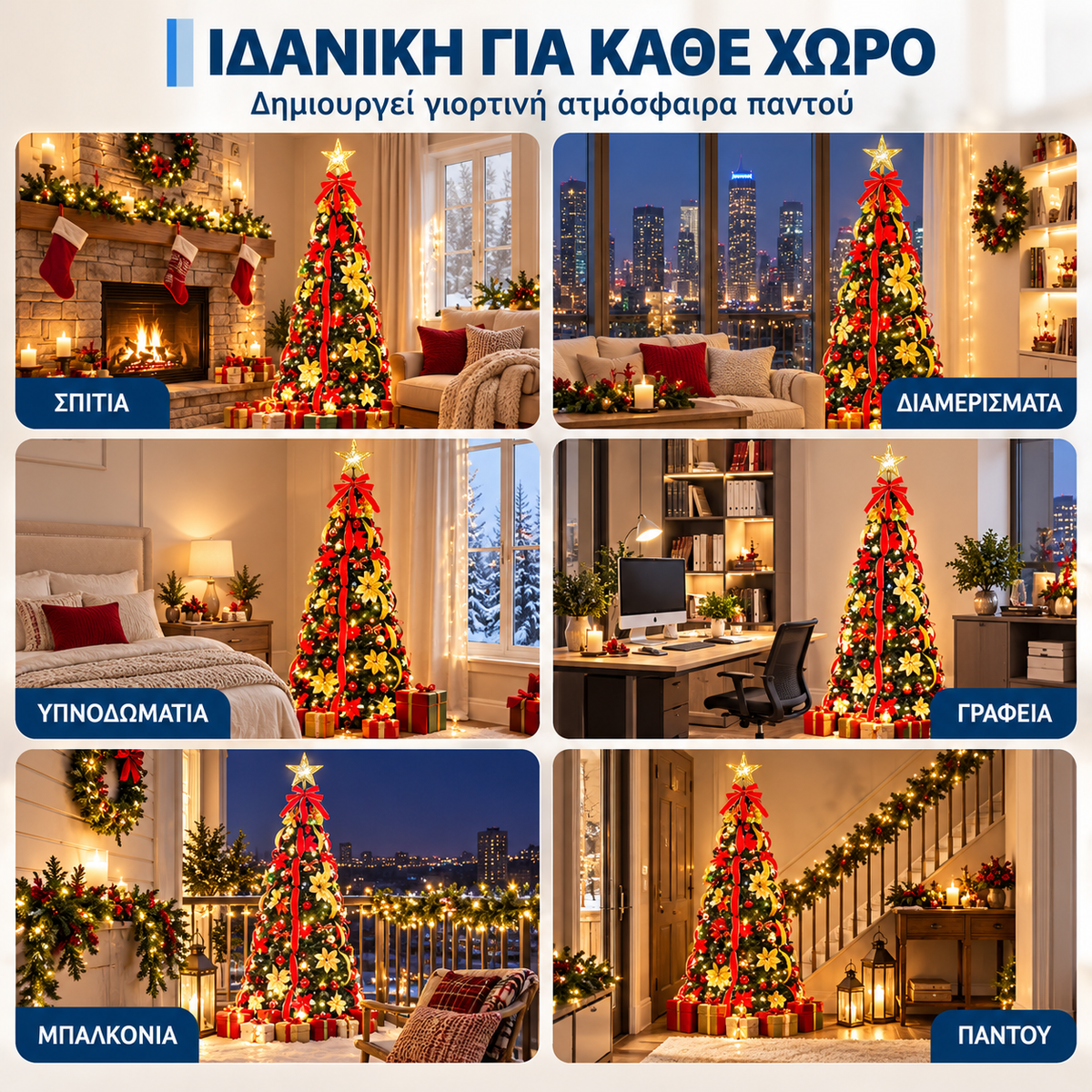 Προστολισμένο Χριστουγεννιάτικο Δέντρο