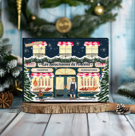 Calendrier de l'avent saucissons 2025