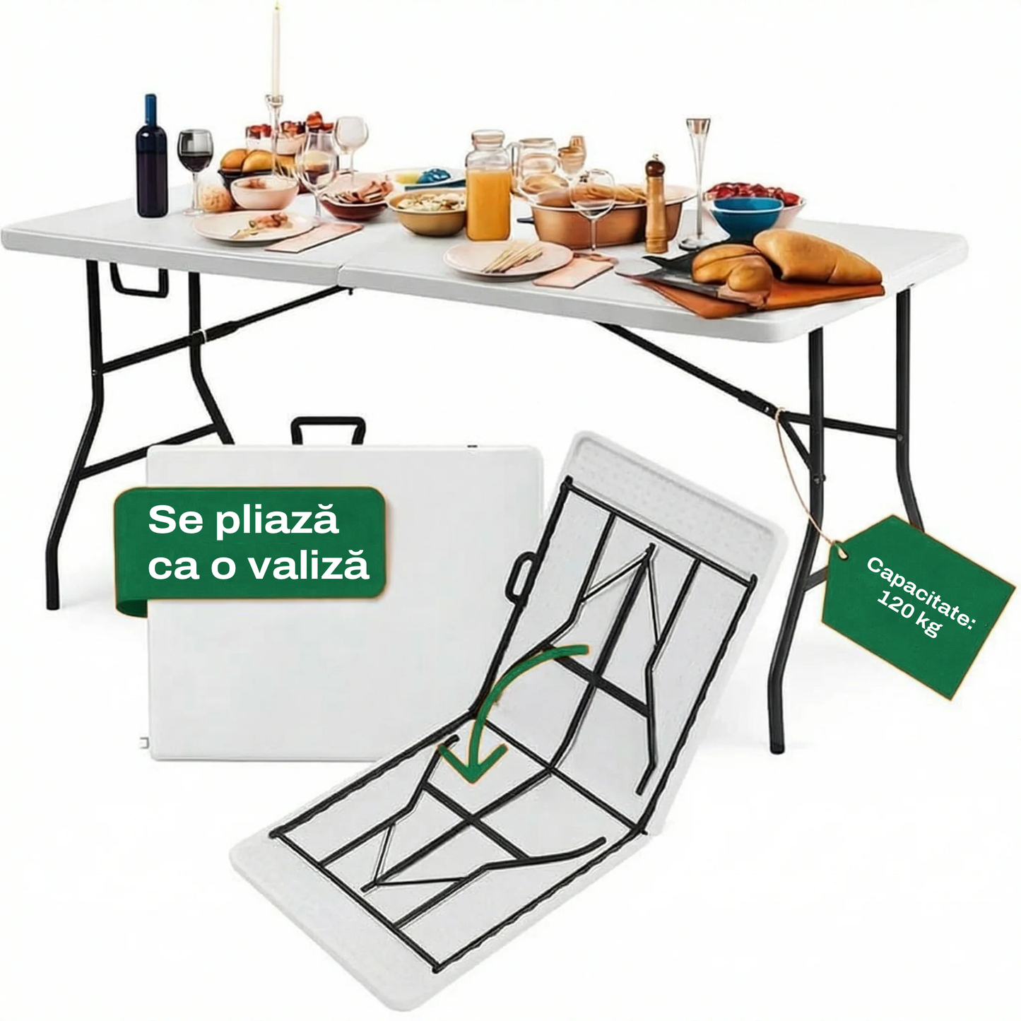 Masă pliabilă multifuncțională