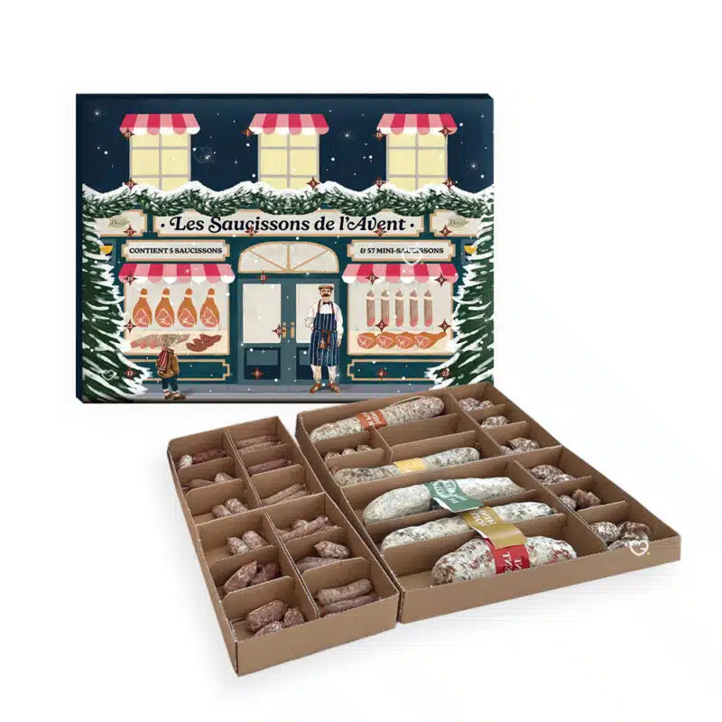 Calendrier de l'avent saucissons 2025
