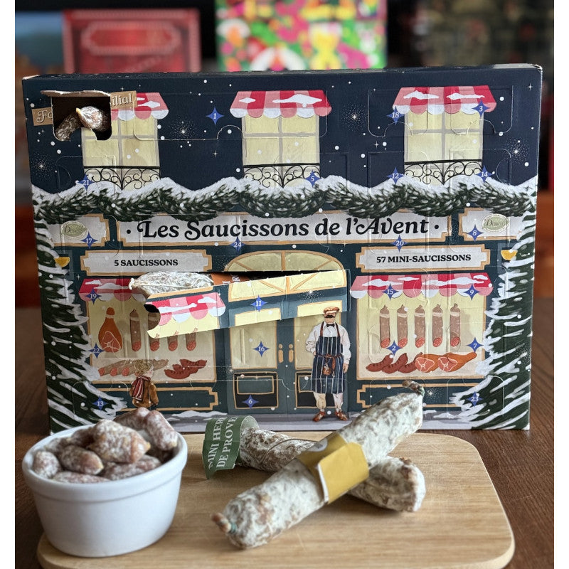 Calendrier de l'avent saucissons 2025
