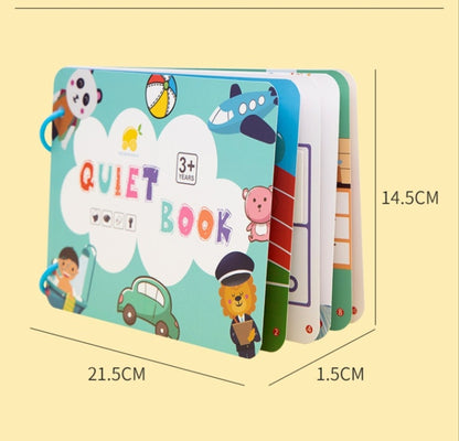 Quiet Book - Libro di apprendimento per bambini