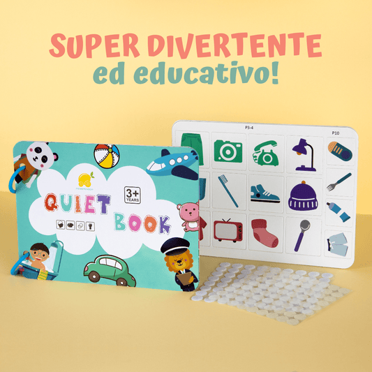 Quiet Book - Libro di apprendimento per bambini
