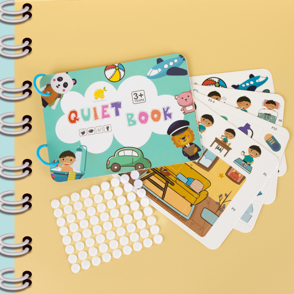 Quiet Book - Libro di apprendimento per bambini