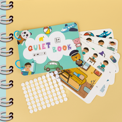 Quiet Book - Libro di apprendimento per bambini