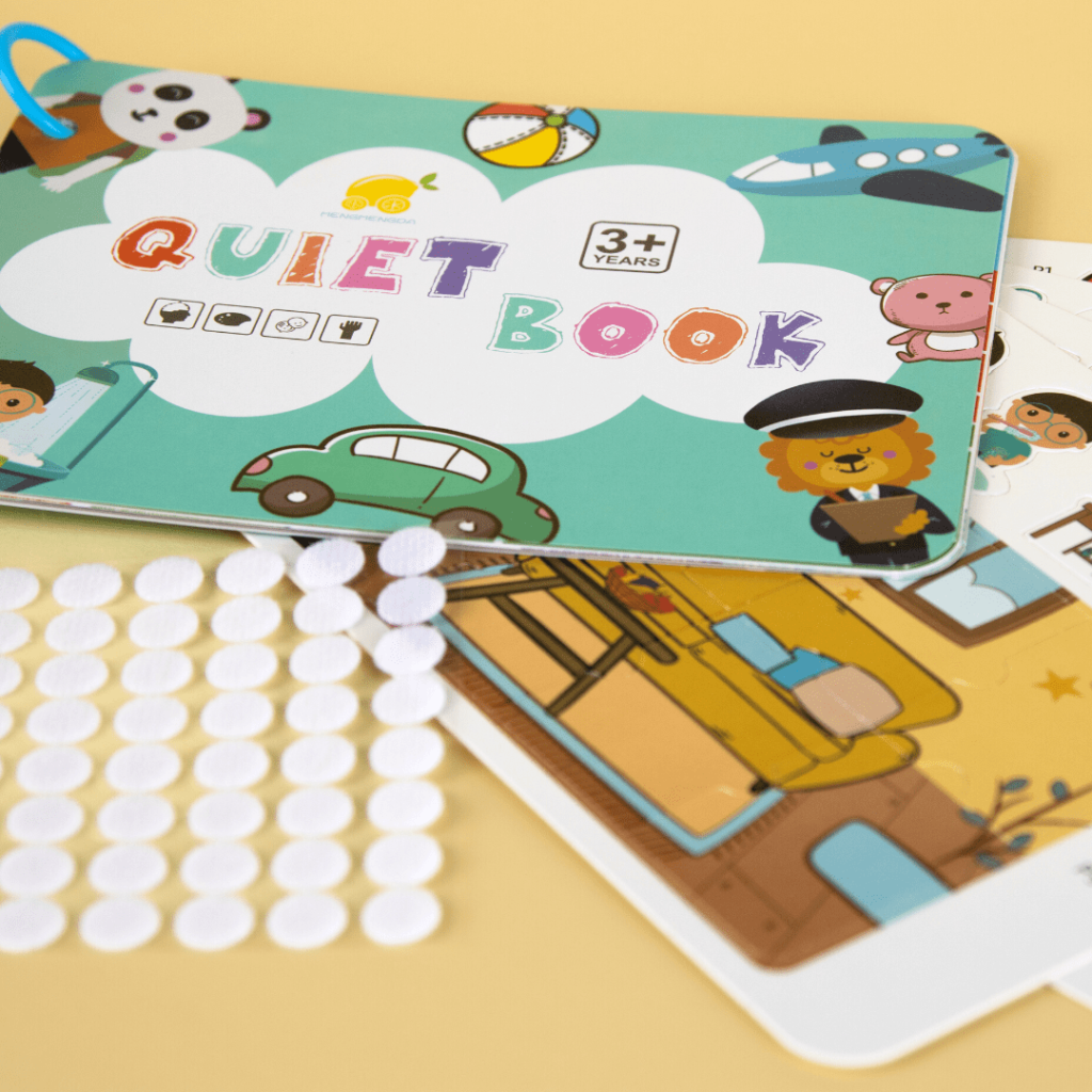 Quiet Book - Libro di apprendimento per bambini
