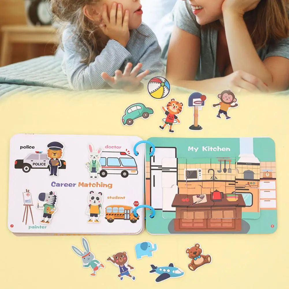 Quiet Book - Libro di apprendimento per bambini